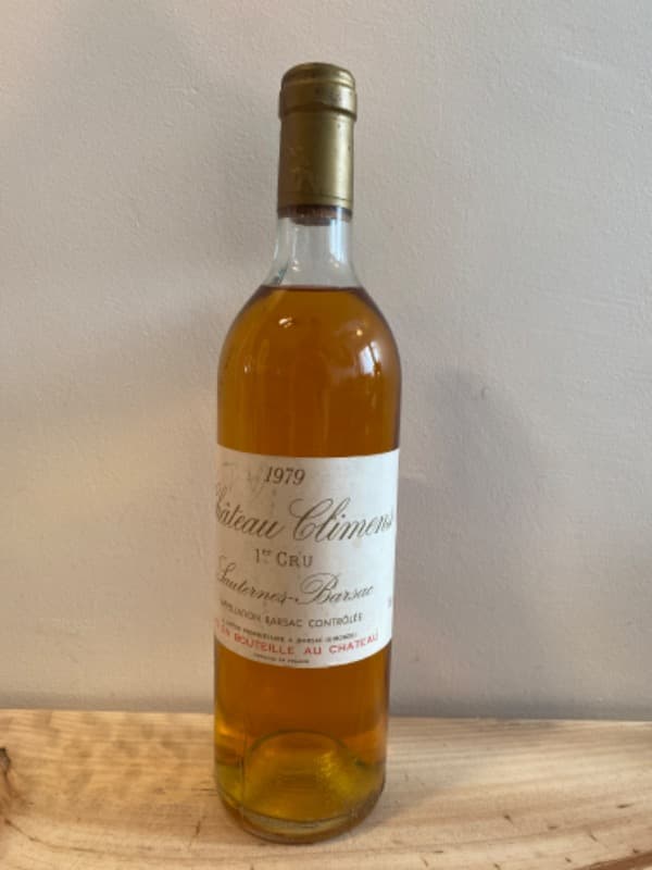 1er Cru, Château Climens, Sauternes, 1979