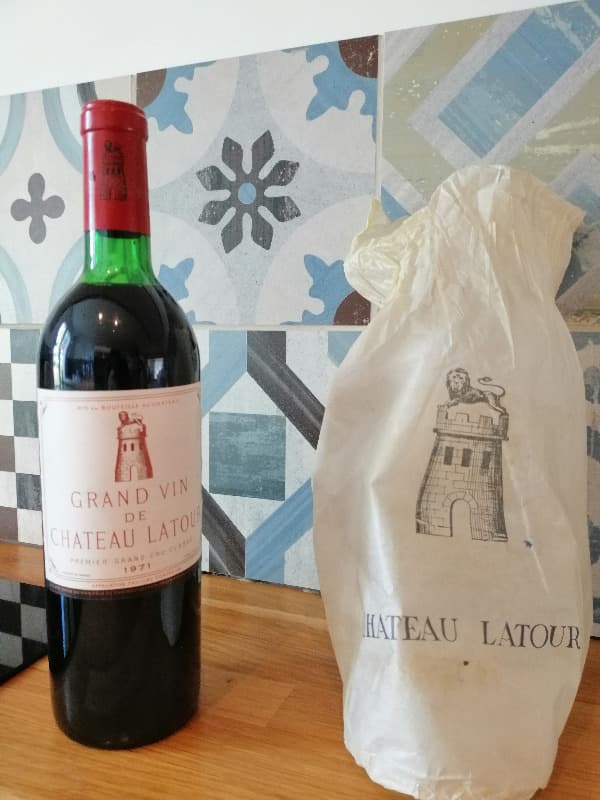 Grand Vin de château Latour, Pauillac, 1971