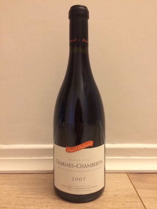 Charmes-Chambertin, Grand cru, David Duband, 2007