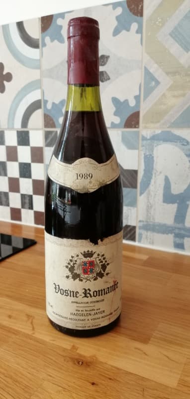 Vosne-Romanée, Haegelen jayer, 1989