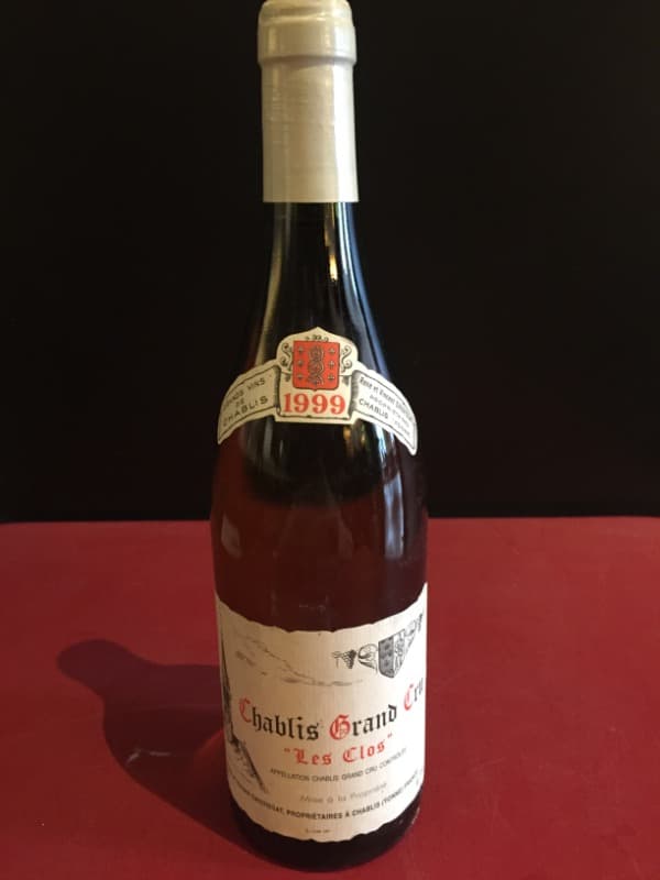 Chablis Grand Cru, Les Clos, Domaine Vincent Dauvissat, 1999 (recover. VAT récup.)