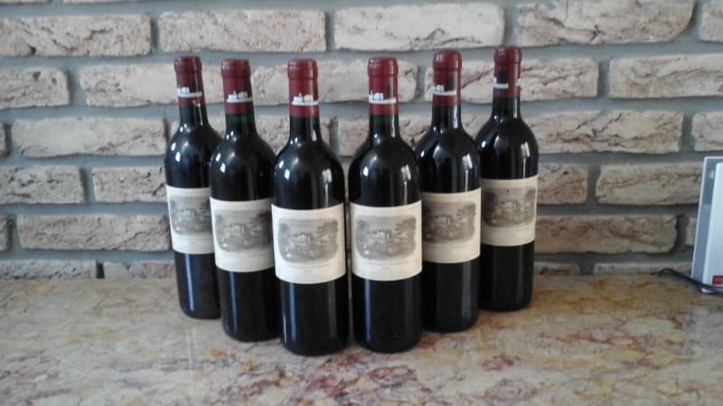6 x Château Lafite Rothschild, Pauillac, 1989