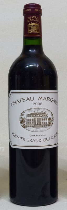 Grand Cru Classé, Château Margaux, Margaux, 2008