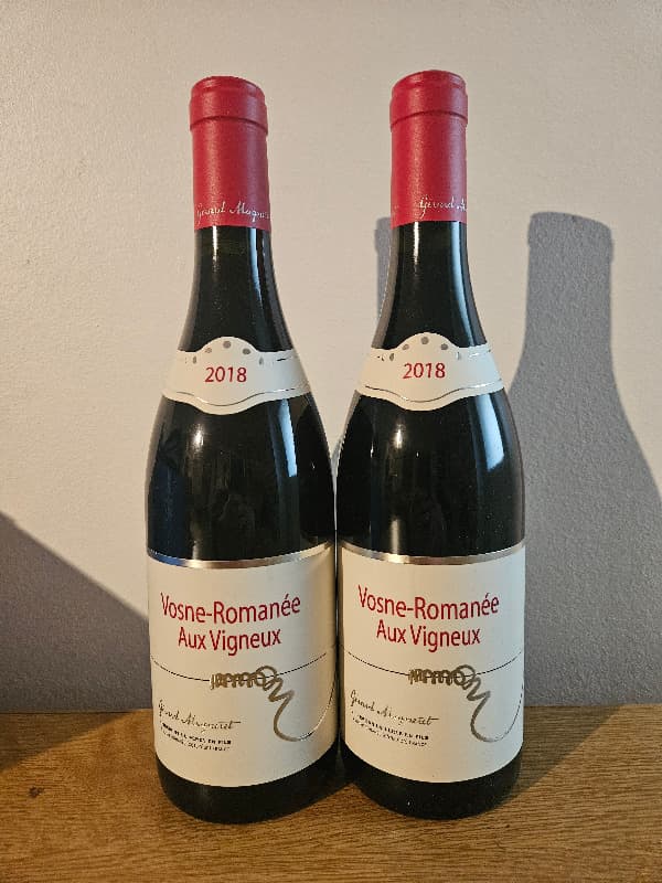 2 x Vosne-Romanée, Aux Vigneux, Gérard Mugneret, 2018