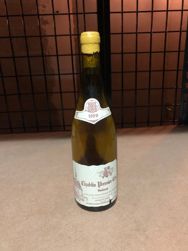 Chablis Premier Cru, Vaillons, Domaine Francois Raveneau, 1989