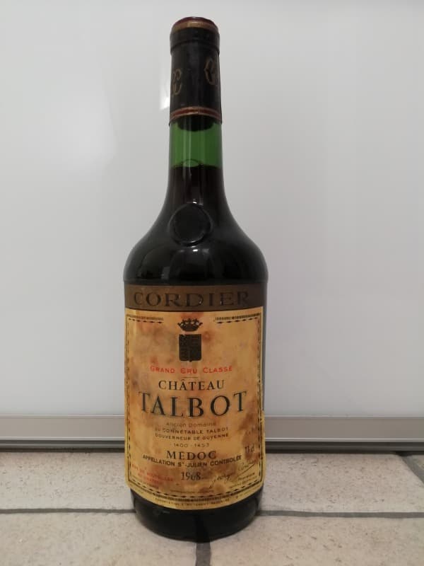 Château Talbot, Saint-Julien, 1968