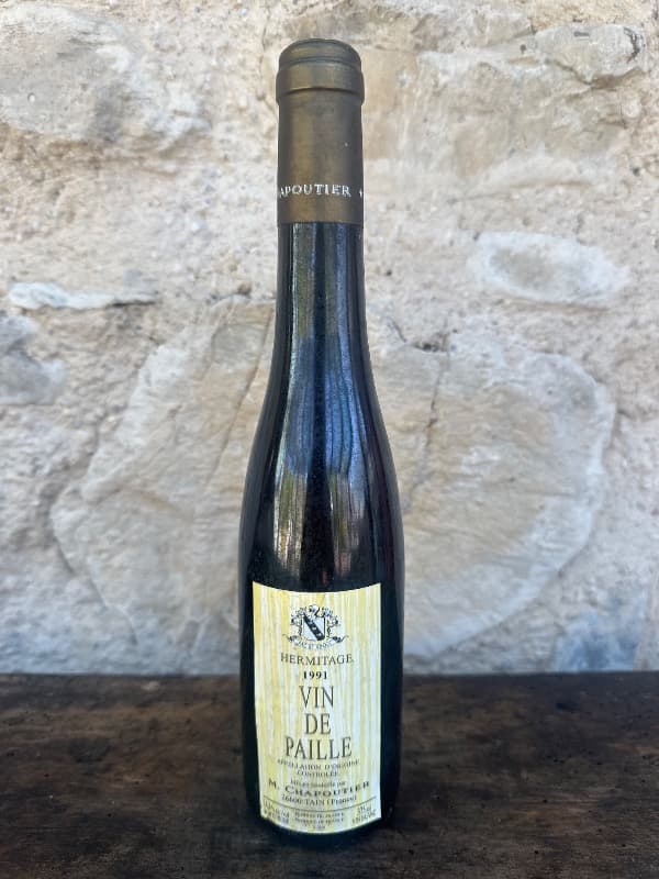 Hermitage, Vin de paille, Chapoutier, 1991 (37,5cl)