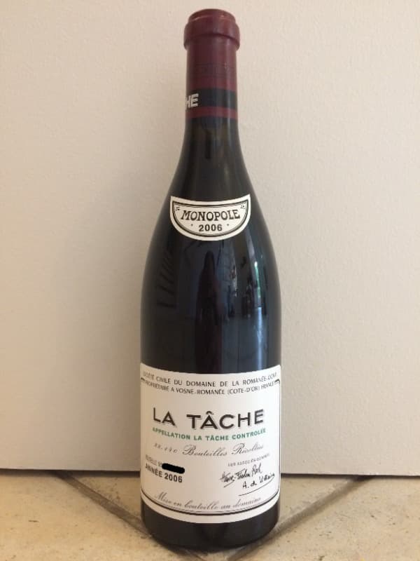La Tâche, Grand cru, Domaine de la Romanée-Conti, 2006