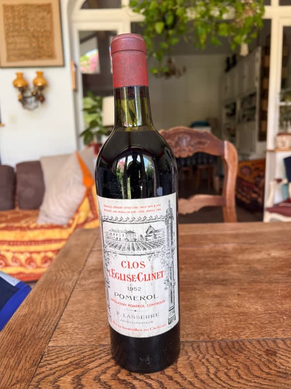 Clos l'Eglise-Clinet, Pomerol, 1952