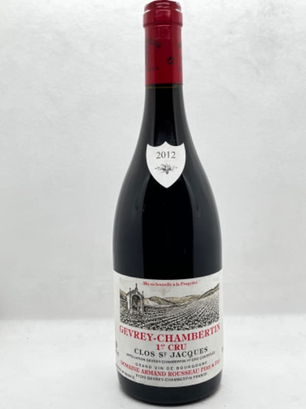 2 x Gevrey-Chambertin, Clos Saint Jacques, domaine Armand Rousseau, 2012