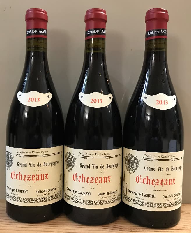 3 x Echézeaux, Grand Cru, DOMINIQUE LAURENT, 2013