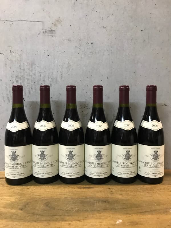 6 x Chambolle-Musigny, 1er Cru "Les Feusselottes", MOINE-HUDELOT, 2006