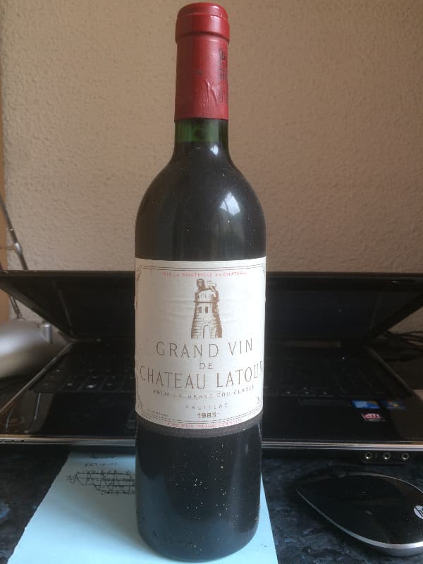Grand Vin de Château Latour, Pauillac, 1983
