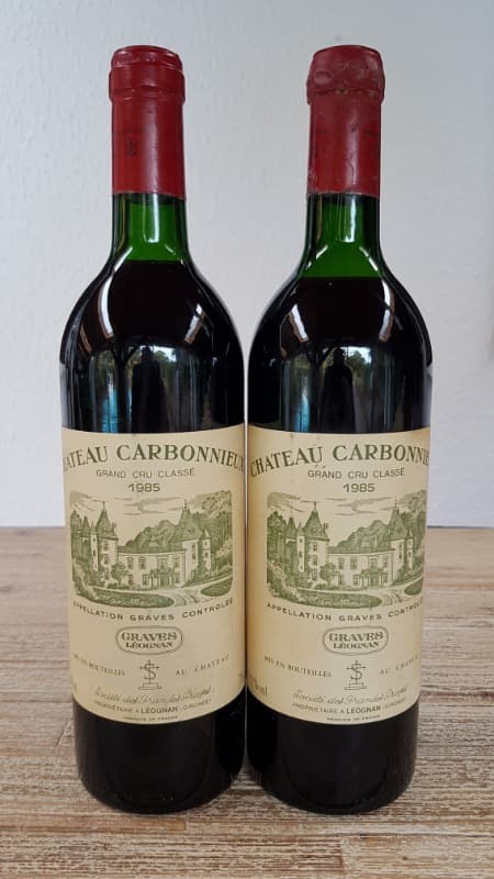 2 x Château Carbonnieux, Graves, 1985
