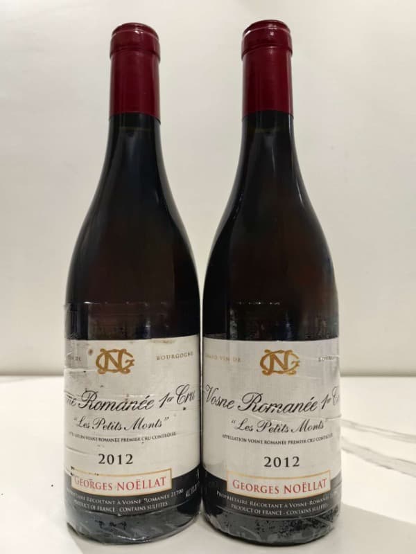 2 x Vosne-Romanée, 1er Cru - Les Petits Monts, Domaine Georges Noëllat, 2012
