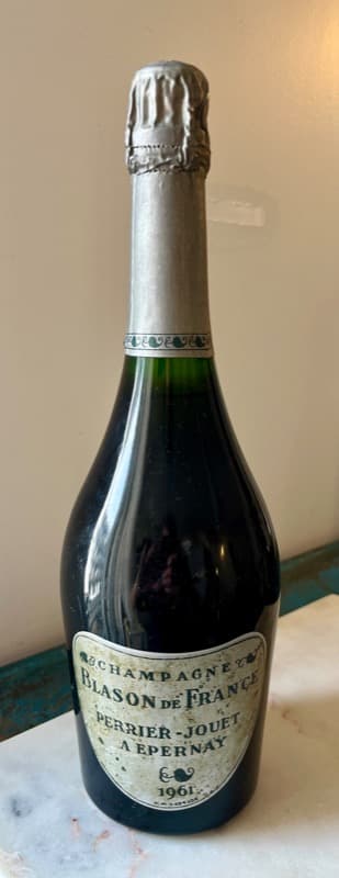 Blason de France, Perrier-Jouët, Champagne, 1961