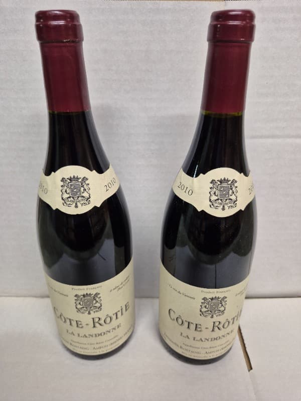 2 x Côte-Rôtie, La Landonne, Domaine Rostaing, 2010