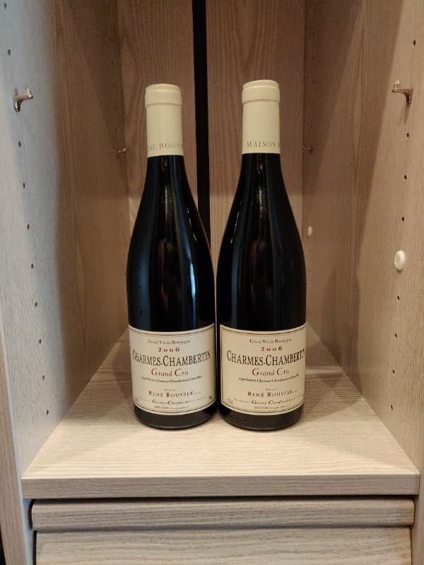 2 x Charmes-Chambertin, Grand Cru, René Bouvier, 2006