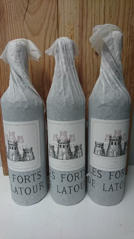 3 x Les Forts de Latour, Pauillac, 2009