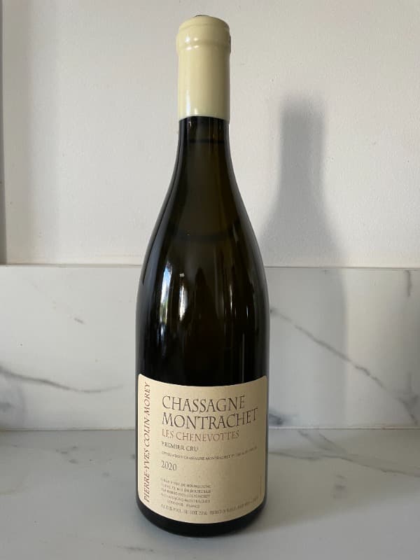 Chassagne-Montrachet, 1er Cru Les Chenevottes, Pierre-Yves Colin-Morey, 2020