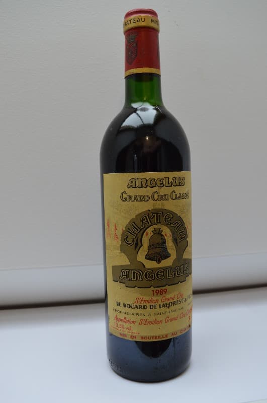 Château Angélus, Saint-Émilion Grand Cru, 1989