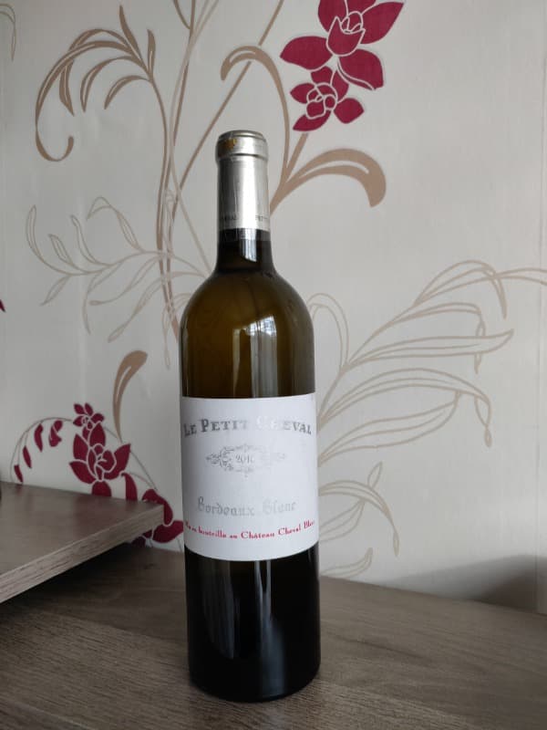 Le Petit Cheval (Bc/Wh), Château Cheval blanc, Bordeaux Blanc Sec, 2015