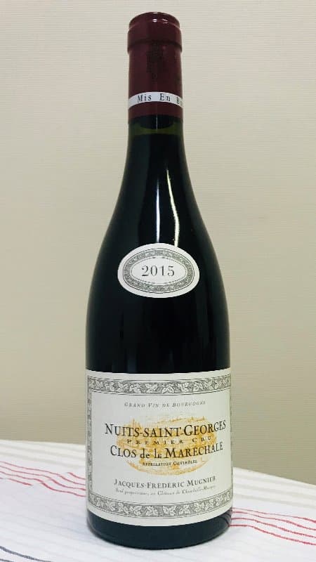 Nuits-Saint-Georges, Premier Cru Clos de La Maréchale, MUGNIER, 2015