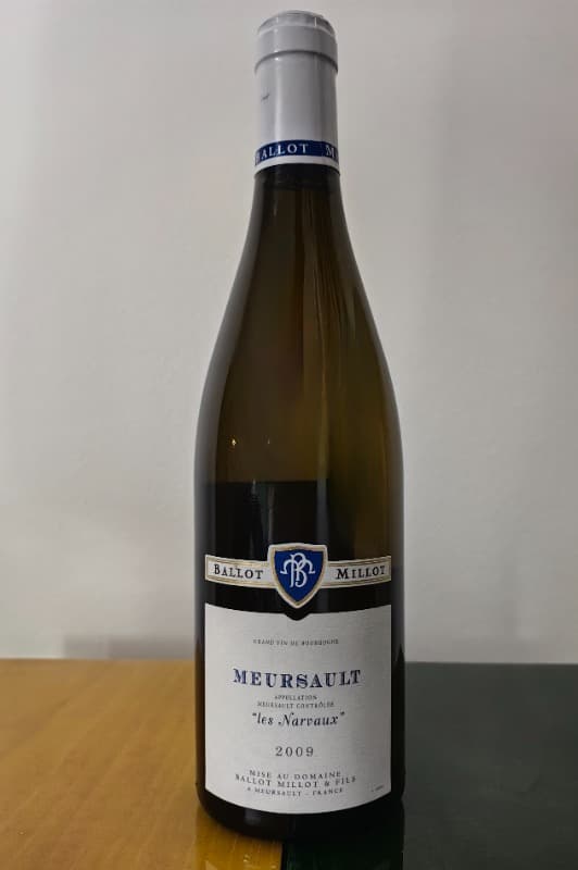 Meursault, Les Narvaux, Baillot Millot, 2009