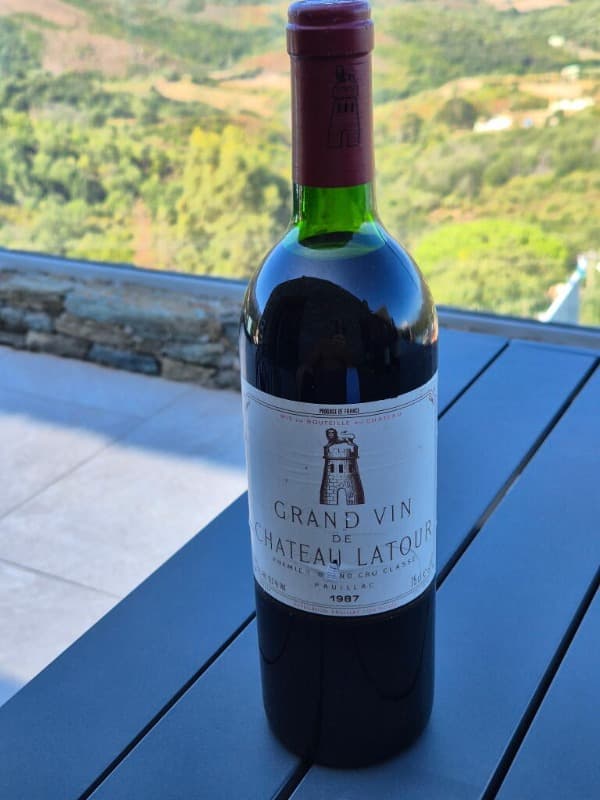 Grand Vin de château Latour, Pauillac, 1987