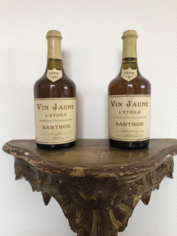 2 x L’etoile - Vin jaune, Barthod, Côtes-du-Jura, 1986