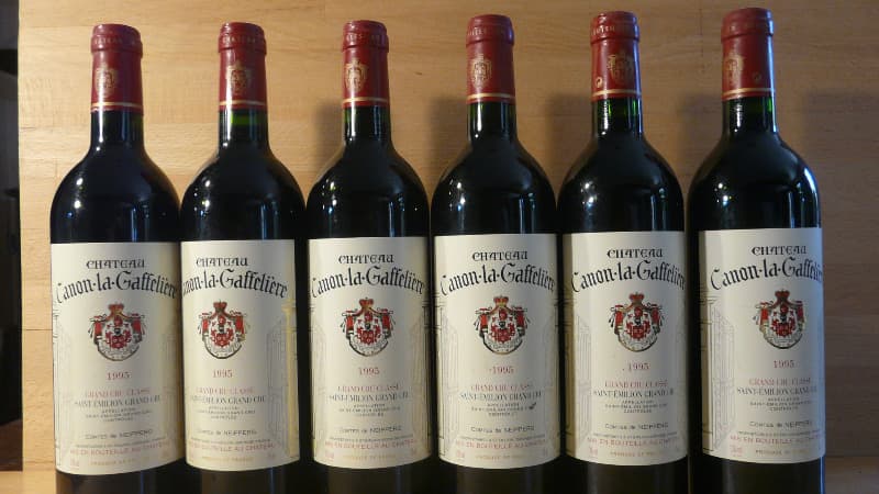 6 x Château Canon la Gaffeliere, Saint-Émilion, 1995