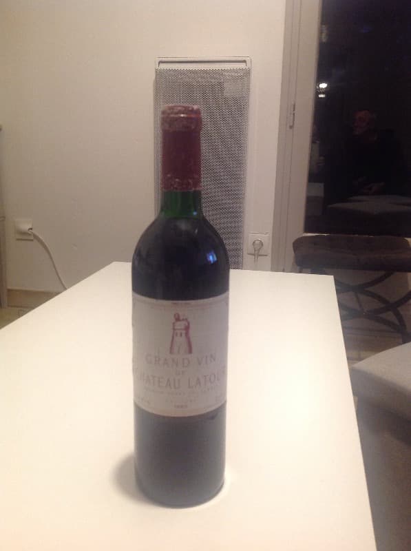 Premier Grand Cru Classé, Grand Vin de Château Latour, Pauillac, 1985