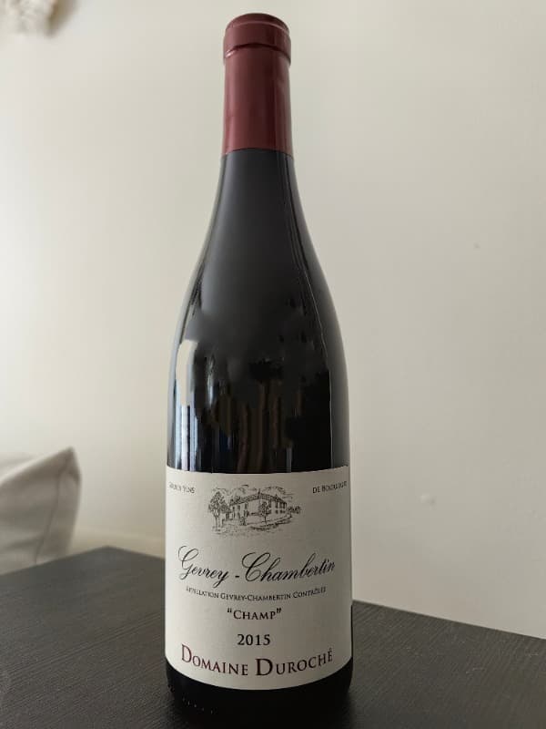 Gevrey-Chambertin, Champ, Domaine Duroché, 2015