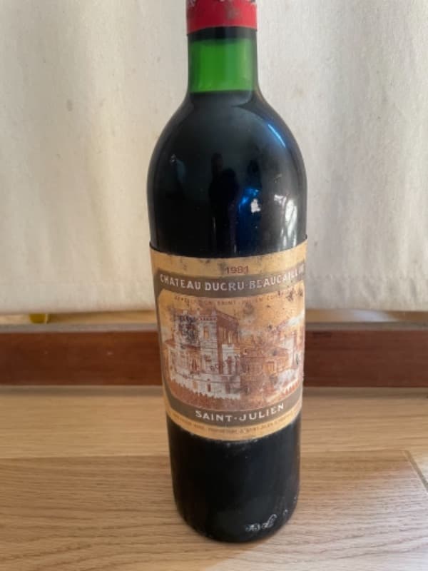 CHÂTEAU DUCRU-BEAUCAILLOU, Saint-Julien, 1981