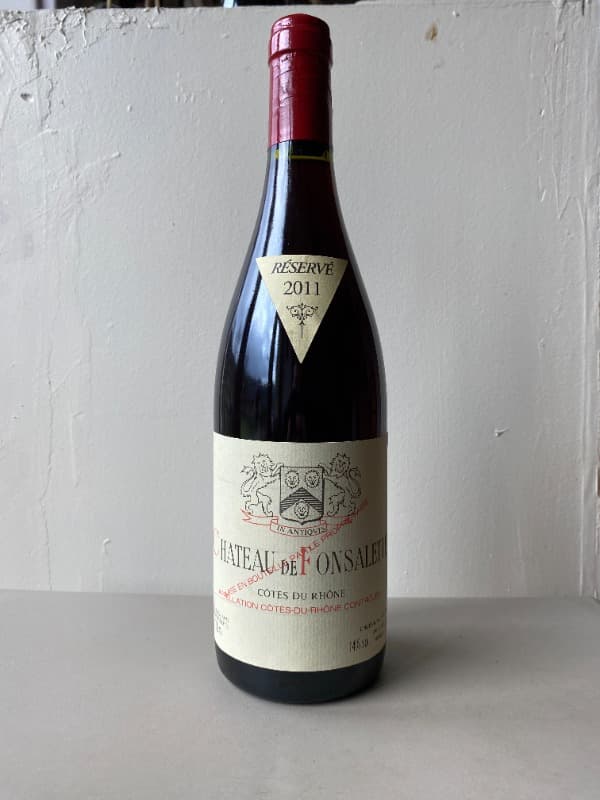 Côtes-du-Rhône, château de Fonsalette, 2011