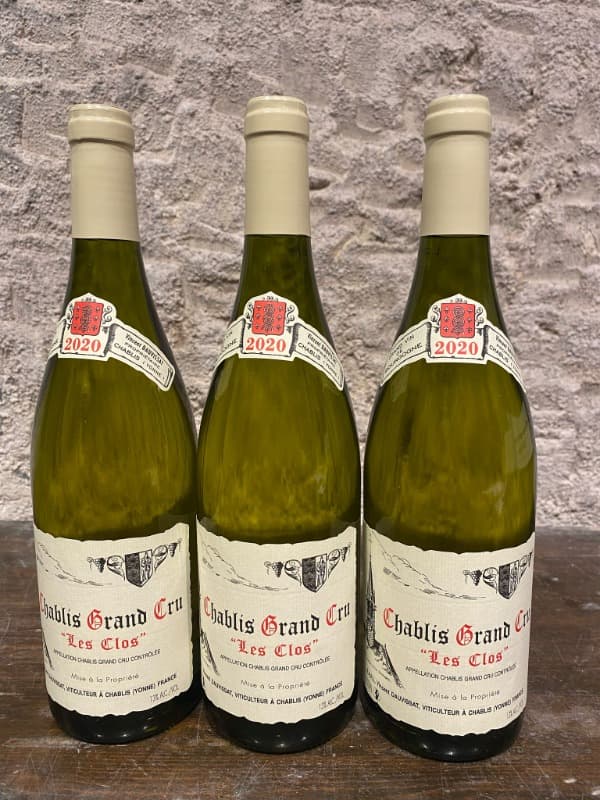 6 x Chablis Grand Cru, Clos, domaine Dauvissat, 2020