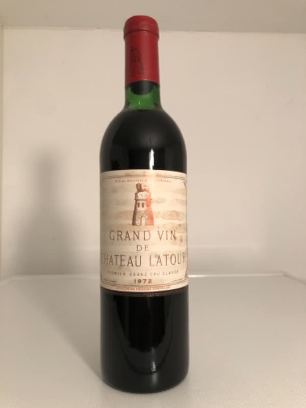 Grand Vin de Château Latour, Pauillac, 1972