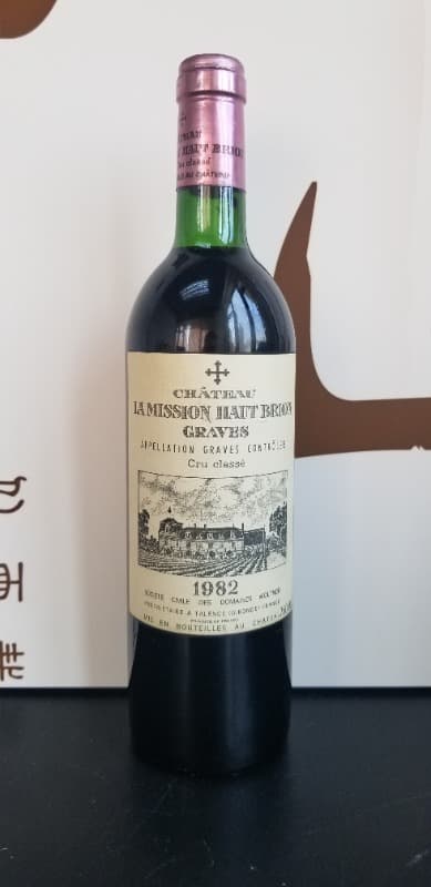 La Mission Haut Brion, Graves, 1982