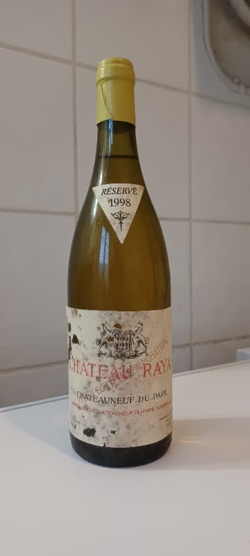Châteauneuf-du-Pape, Réservé, Château RAYAS (Bc/Wh), 1998