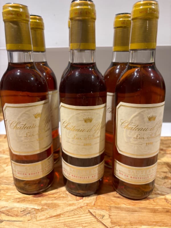 6 x Château d’Yquem, Sauternes, 1990 (37,5cl)
