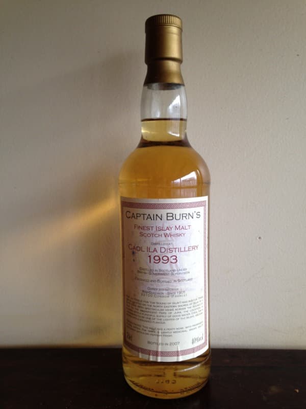 CAOL ILA DISTILLERY, Capitain BURN'S, Whisky, 1993