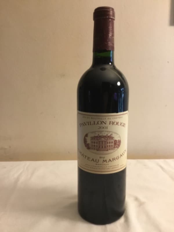 Pavillon Rouge, château Margaux, Margaux, 2001