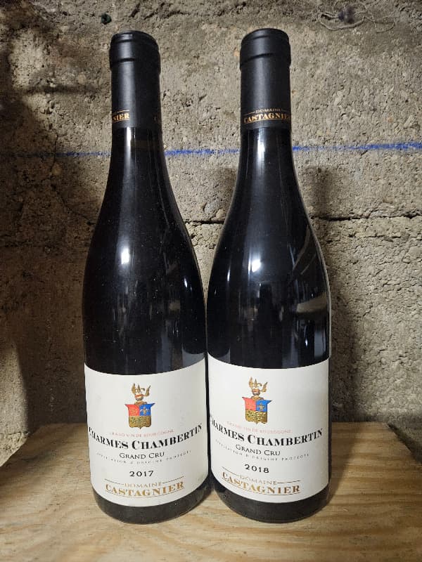 2 x Charmes-Chambertin, Grand Cru Castagnier, 1x2017/1x2018