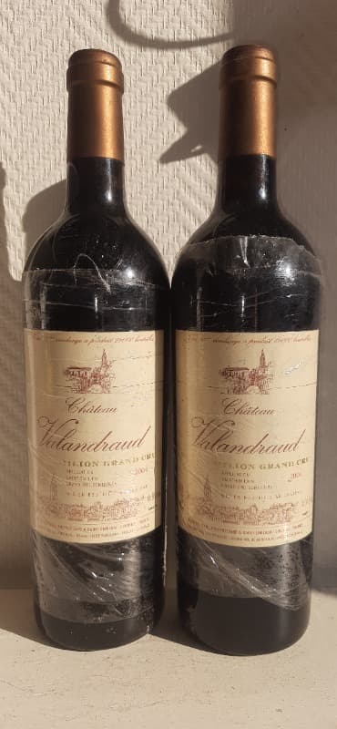 2 x Château Valandraud, Saint-Émilion Grand Cru, 2004