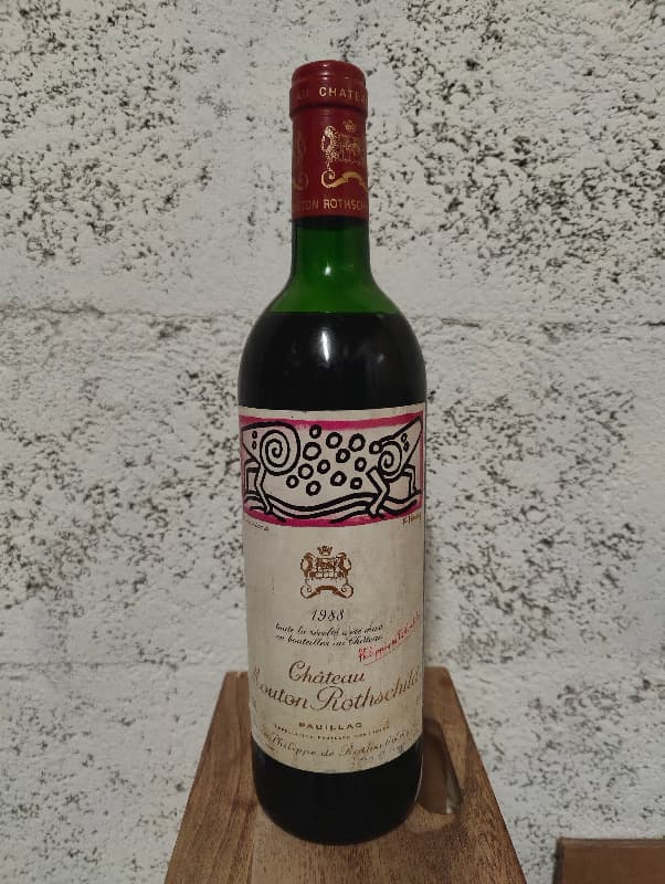 château Mouton Rothschild, Pauillac, 1988