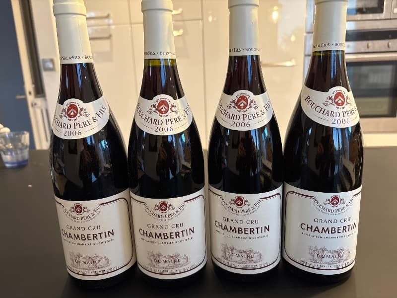 4 x Chambertin, Grand Cru, Bouchard Père et Fils, 2006