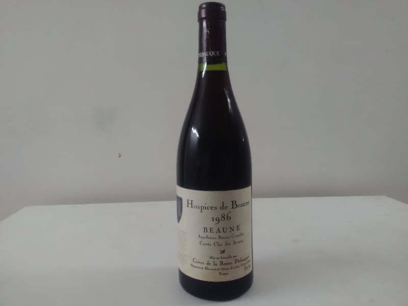 Beaune, Cuvée clos des Arvaux, Hospice de Beaune, 1986