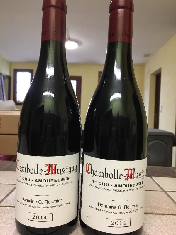 2 x Chambolle-Musigny, 1er cru les amoureuses, Georges Roumier, 2014