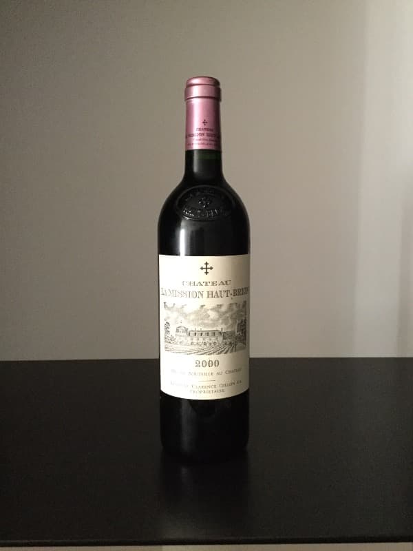 La mission haut brion, Pessac-Léognan, 2000