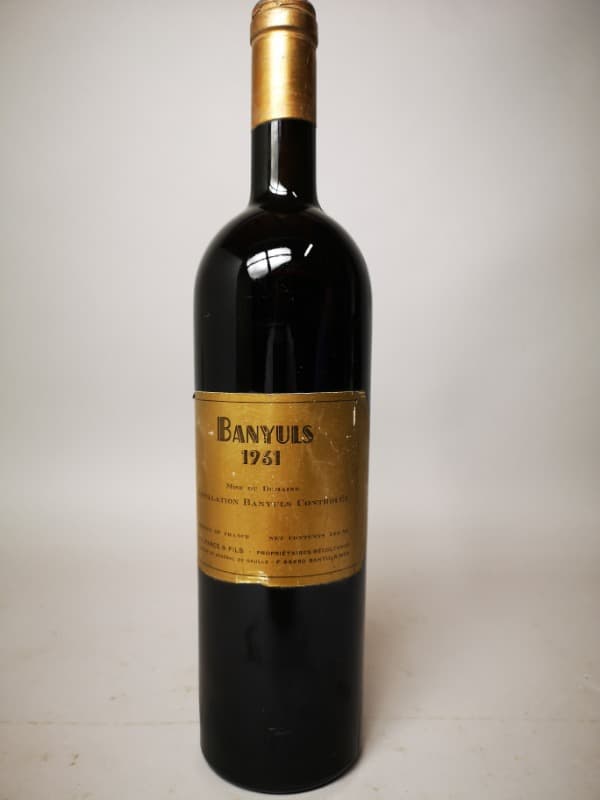 Domaine Parcé, Banyuls, 1961